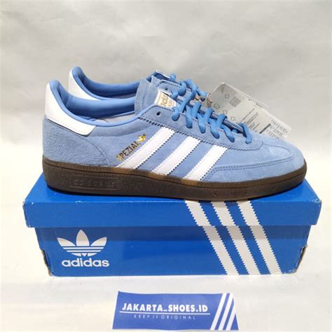 sepatu adidas ice blue original
